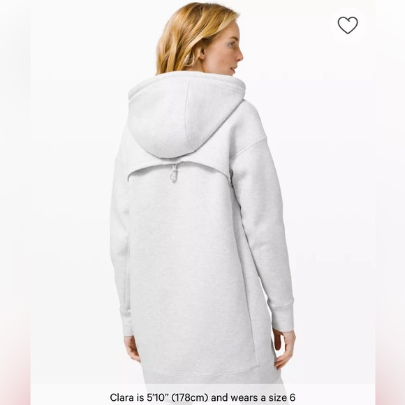 Lululemon In orbit Jacket. Grey. Size 8. - Picture 3 of 11